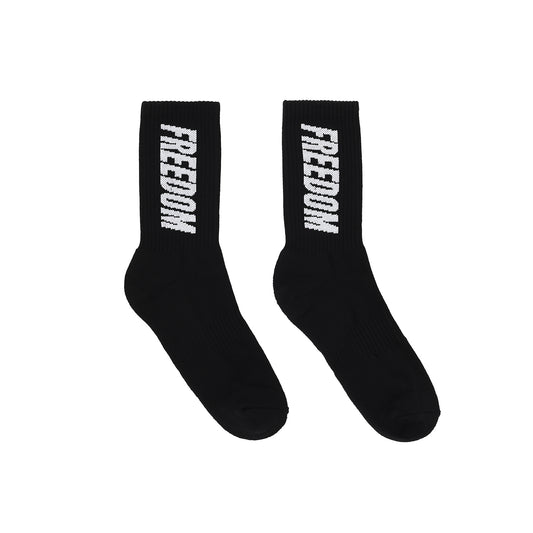 Freedom Logo Socks (Black)