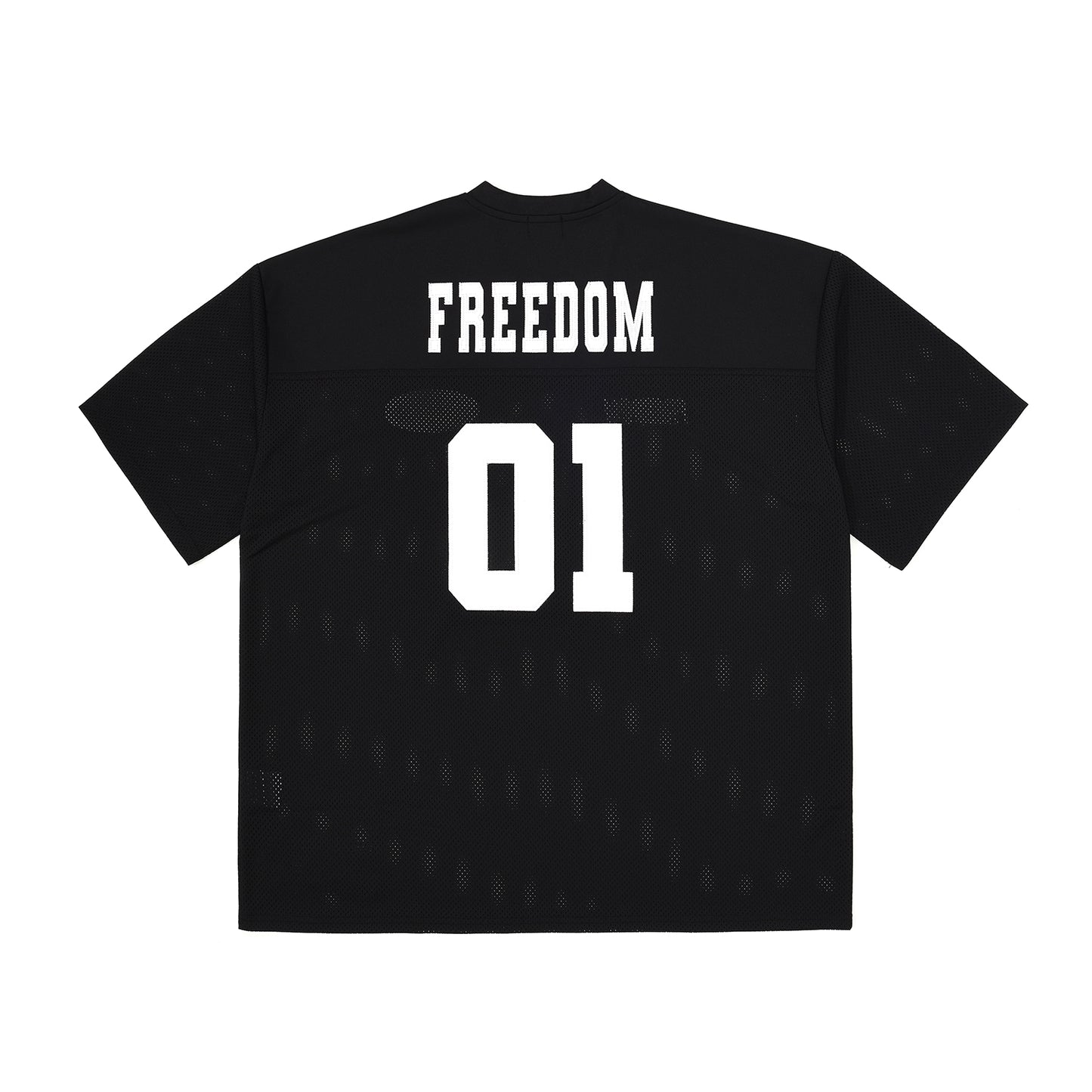 Freedom Mesh Rugby Jersey (Black)