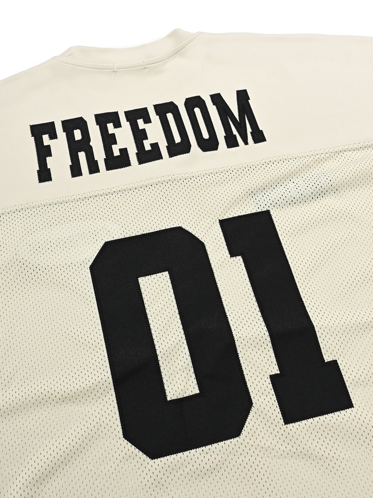 Freedom Mesh Rugby Jersey (Cream)