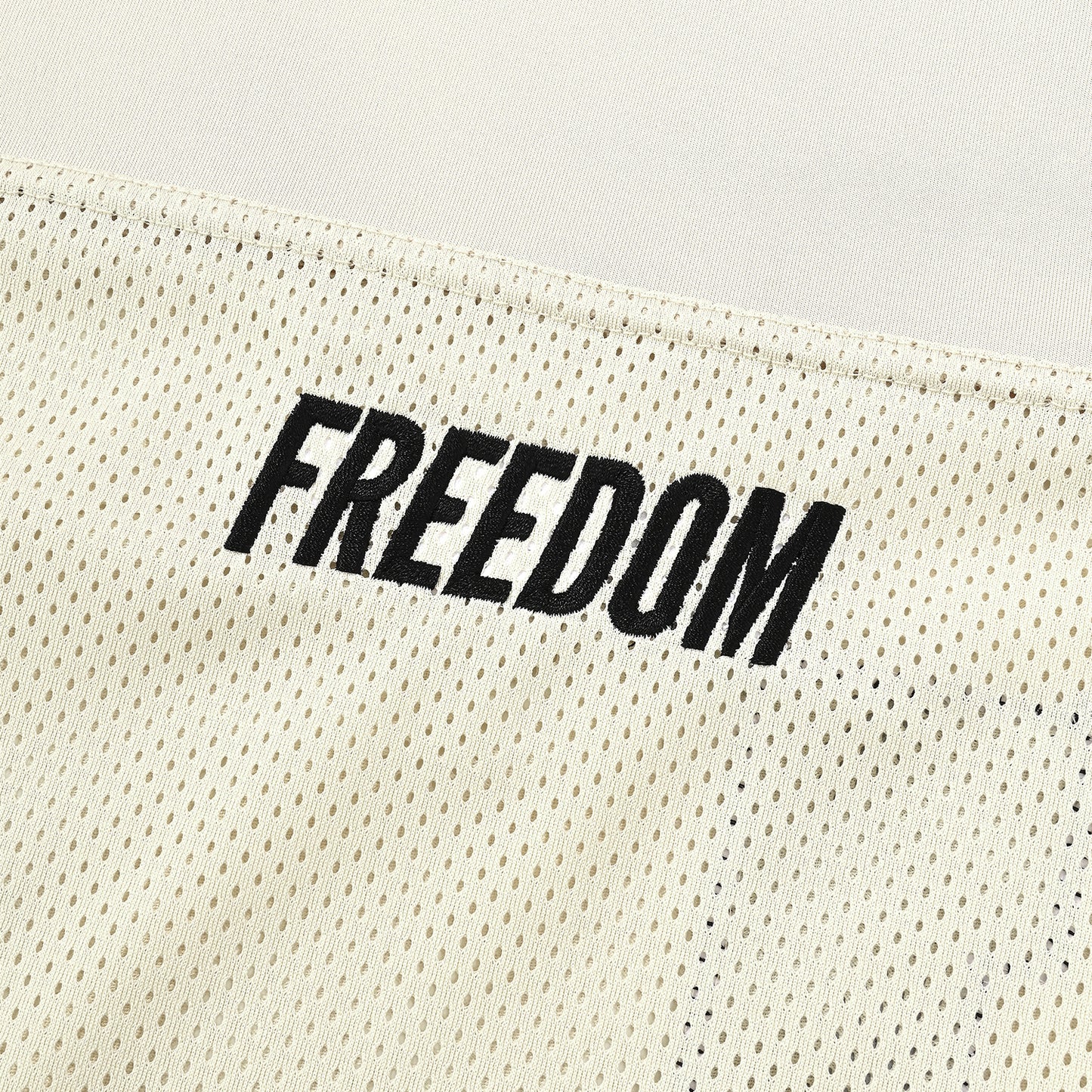 Freedom Mesh Rugby Jersey (Cream)