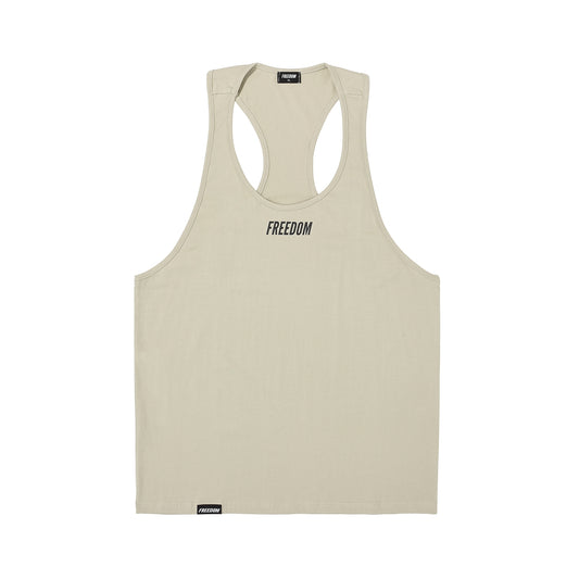 Freedom logo Sleeveless (Cream)