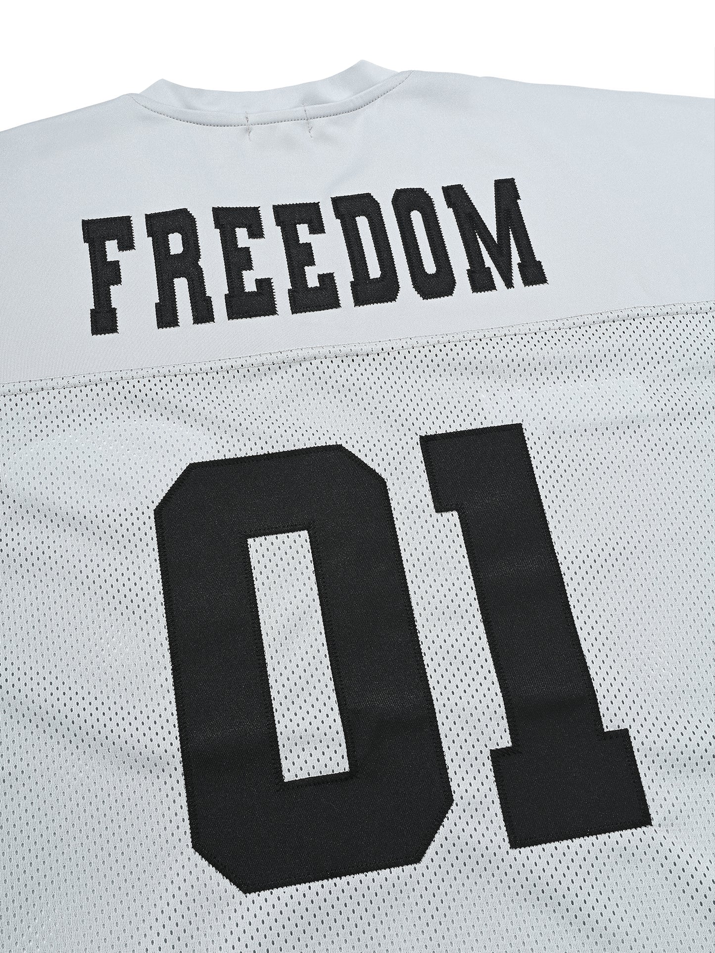 Freedom Mesh Rugby Jersey (Gray)