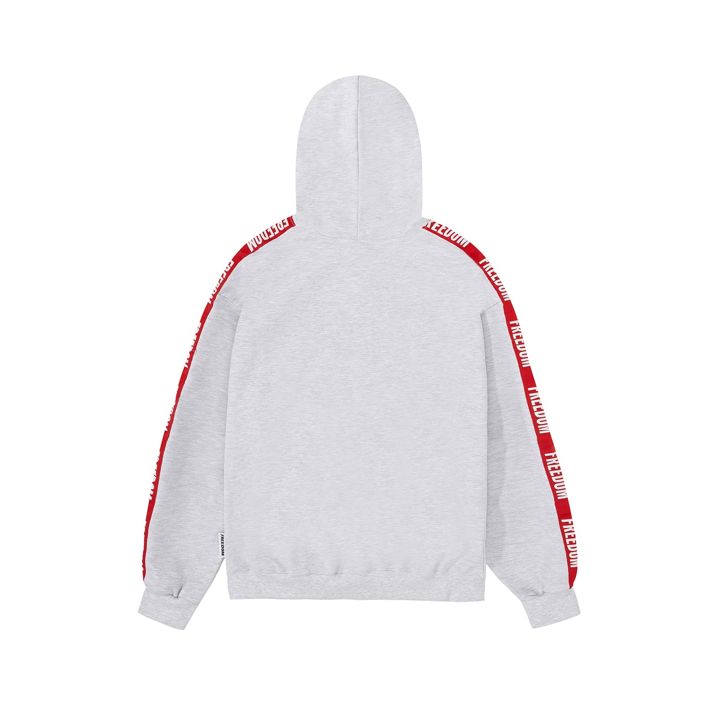 Freedom Lettering Hood Zip-up (Melange)